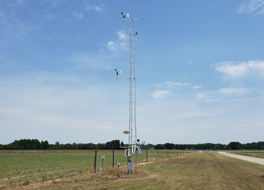 The ECONet station at Cherry Research Station.