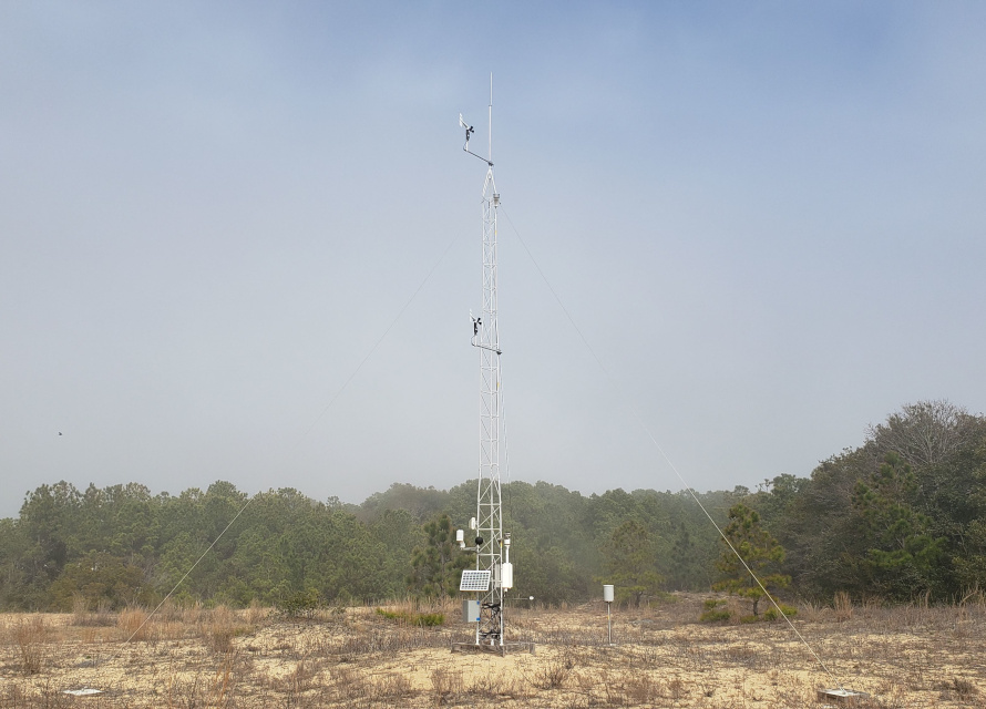 The ECONet station at Jockeys Ridge State Park The ECONet station at Jockeys Ridge State Park