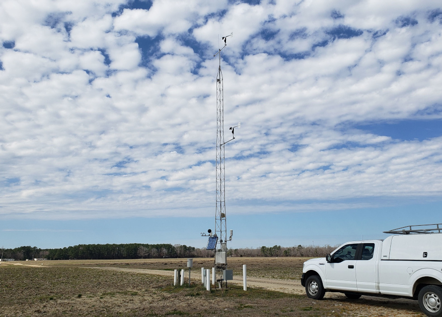 The ECONet station at Peanut Belt Research Station.