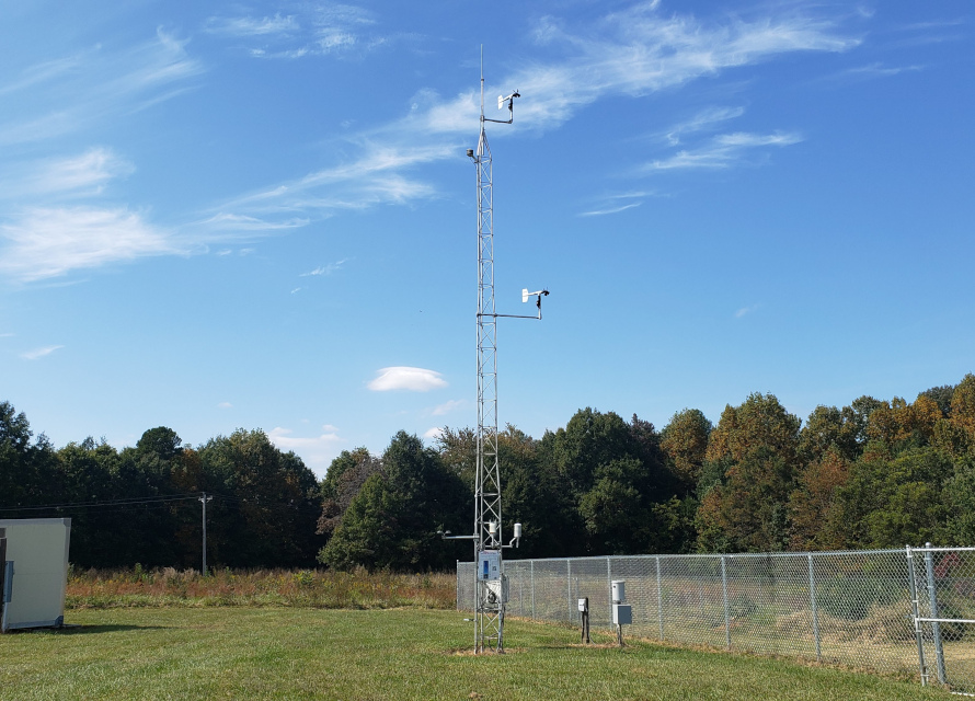 The Taylorsville Tower ECONet station.