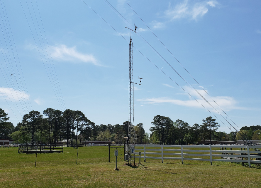The ECONet station at Highway Patrol Communications Station.