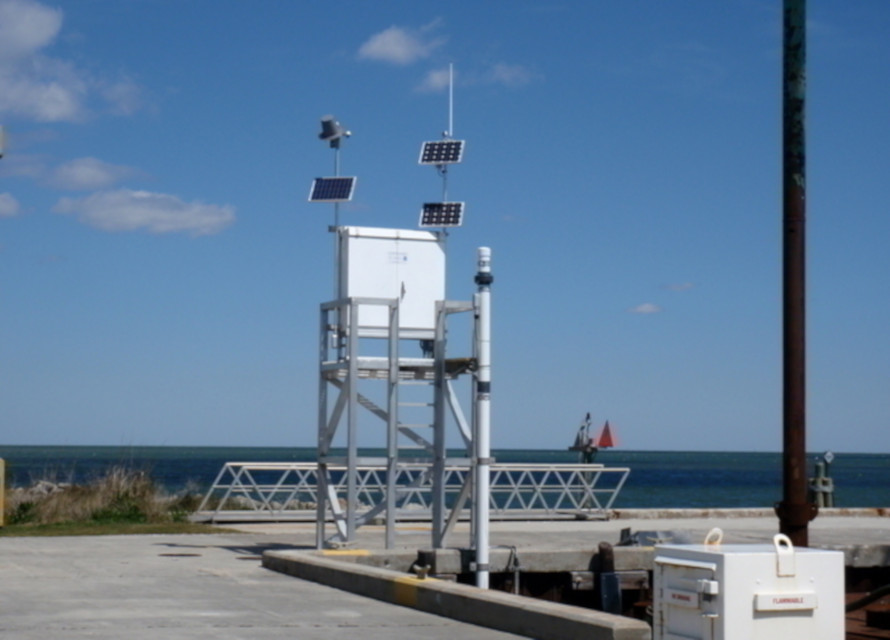 The NOS station at the Hatteras Coast Guard Station.