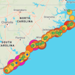 Screenshot for Carolinas TC landfall
